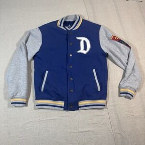 Disney Parks Disneyland 1955 Varsity Letterman Jacket Mens Small Blue Gray